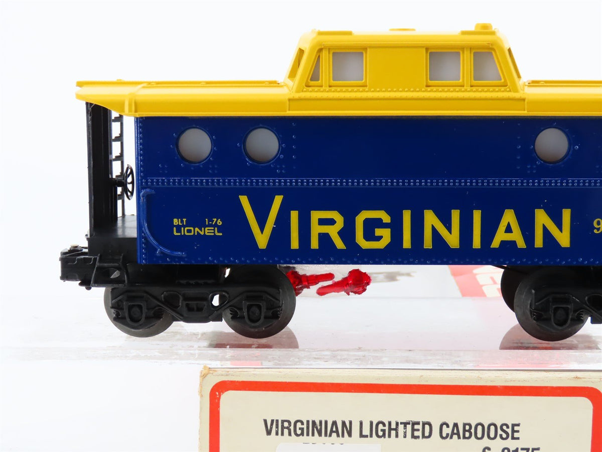 O Gauge 3-Rail Lionel 6-9175 VGN Virginian Railroad Caboose #9175 - Lighted