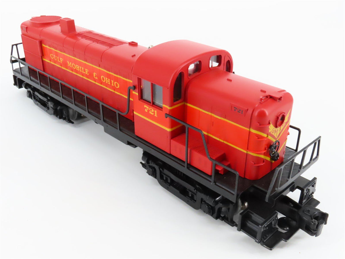 O Gauge 3-Rail Lionel GMO Gulf Mobile &amp; Ohio RS3 Diesel Locomotive #721