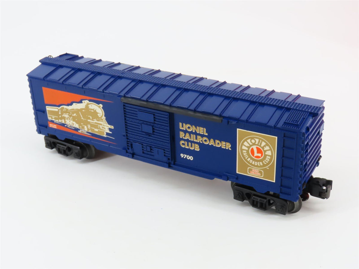 O Gauge 3-Rail Lionel 6-19978 Railroader Club 1999 Gold Member Box Car #9700