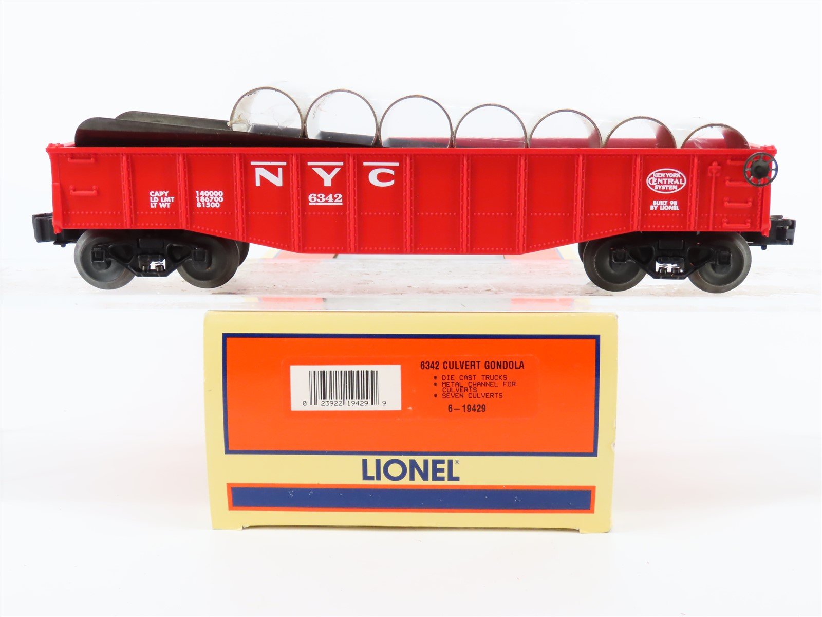 ファッション人気ブランドランキング Lionel 3-Rail Gauge O 6-19429 Culvert Central York New NYC パーツ