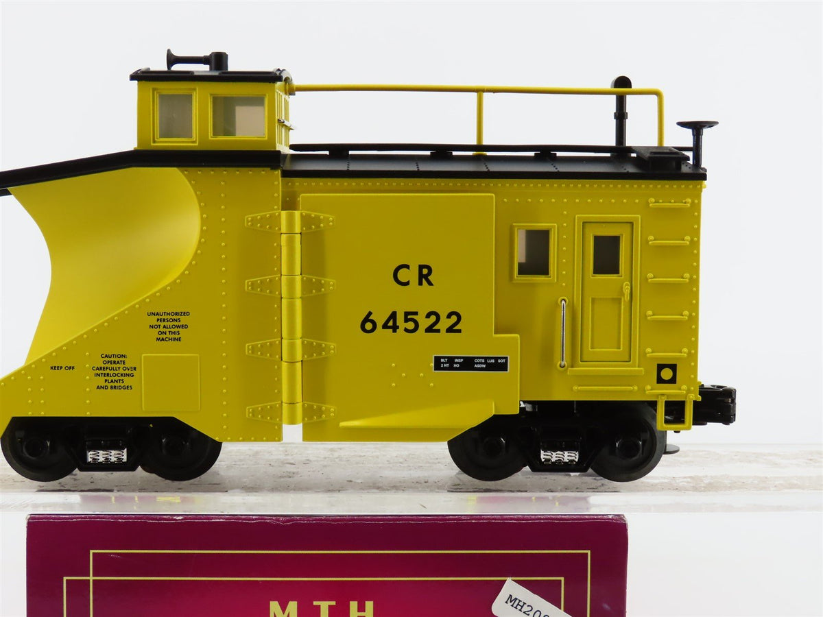 O Gauge 3-Rail MTH 20-98220 CR Conrail Snow Plow #64522 w/ Lights