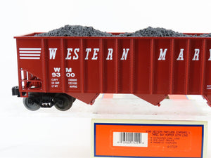 O Gauge 3-Rail Lionel 6-17129 WM Western Maryland 3-Bay Open Hopper #9300