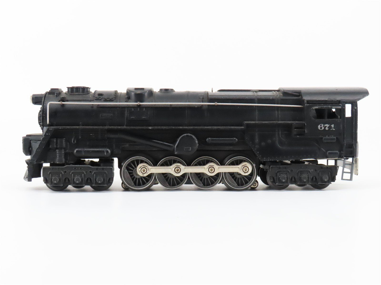 O Gauge 3-Rail Lionel PRR Pennsylvania 6-8-6 Steam Locomotive #671