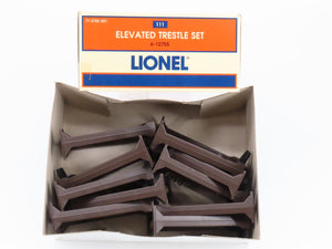 O Gauge Lionel 6-12755 #111 Elevated Trestle Set