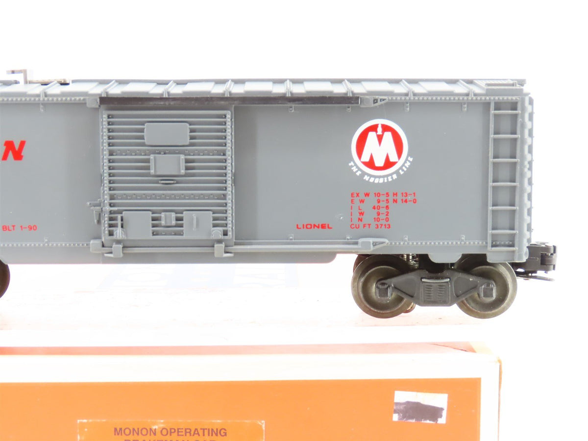 O Gauge 3-Rail Lionel 6-19811 CIL Monon Operating Brakeman Box Car