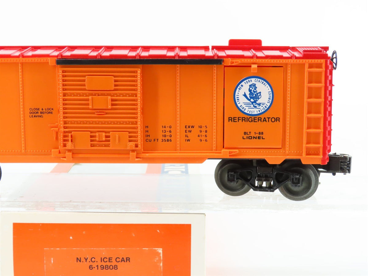 O Gauge 3-Rail Lionel 6-19808 NYRB NYC New York Central Reefer Ice Car #19808