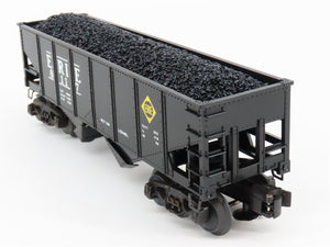 O Gauge 3-Rail Lionel 6-6117 ERIE Railroad 2-Bay Hopper #6117 w/ Load