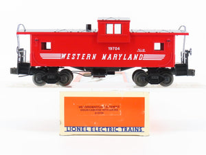 O Gauge 3-Rail Lionel 6-19704 WM Western Maryland Extended Vision Caboose