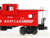 O Gauge 3-Rail Lionel 6-19704 WM Western Maryland Extended Vision Caboose