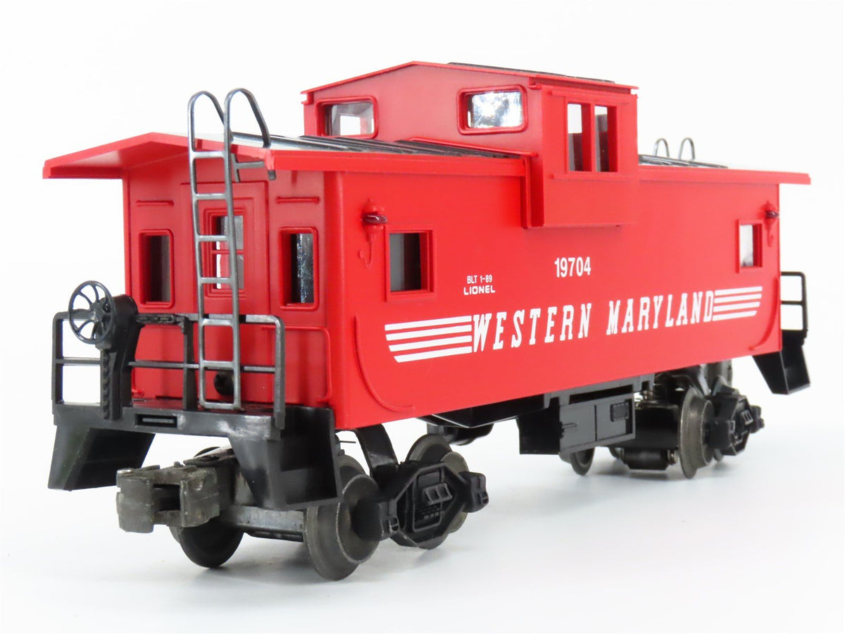 O Gauge 3-Rail Lionel 6-19704 WM Western Maryland Extended Vision Caboose