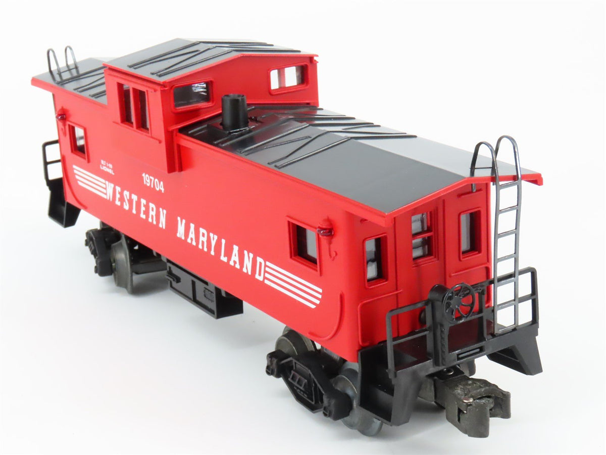 O Gauge 3-Rail Lionel 6-19704 WM Western Maryland Extended Vision Caboose