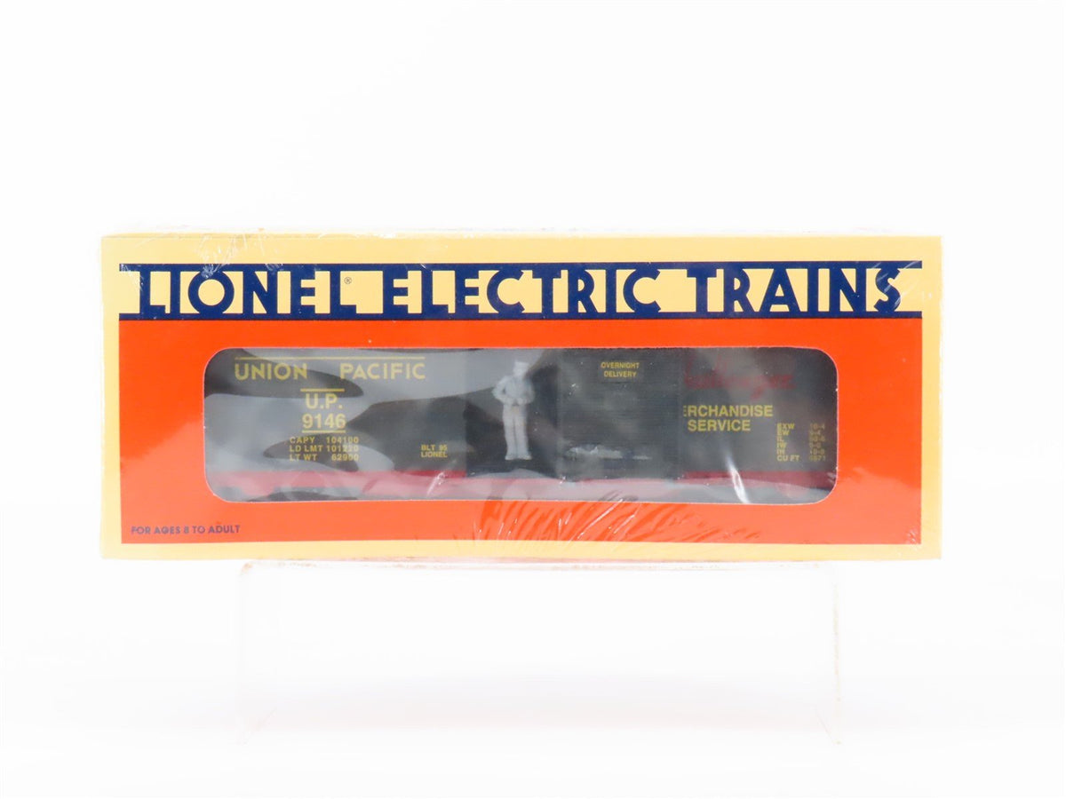 O Gauge 3-Rail Lionel 6-19821 UP Union Pacific Operating Box Car #9146 - Sealed