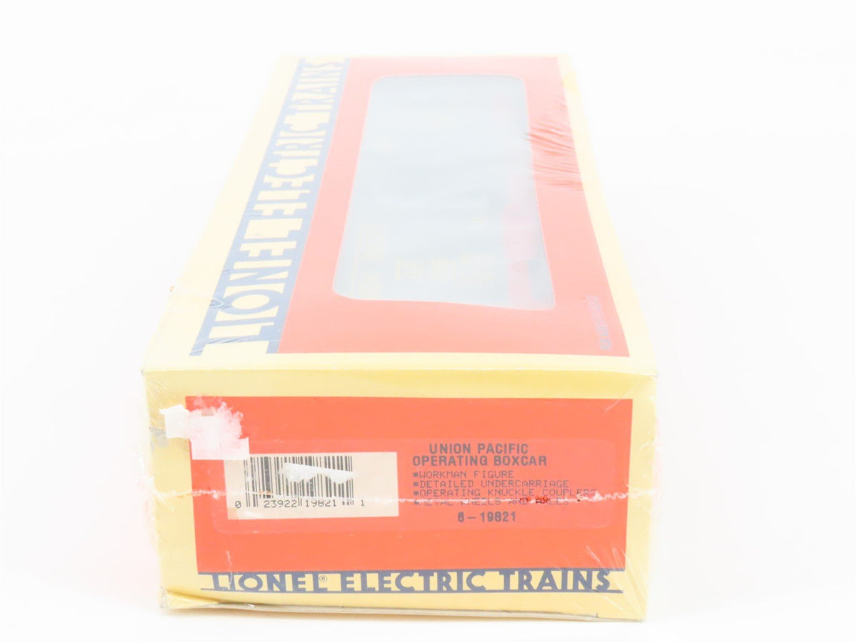 O Gauge 3-Rail Lionel 6-19821 UP Union Pacific Operating Box Car #9146 - Sealed