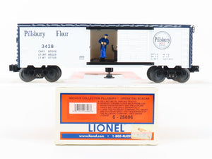 O Gauge 3-Rail Lionel 6-26806 Pillsbury Flour Operating Box Car #3428