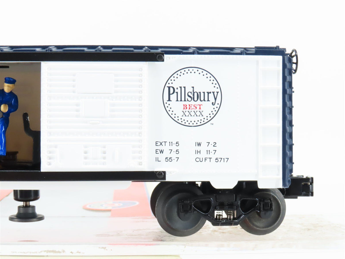 O Gauge 3-Rail Lionel 6-26806 Pillsbury Flour Operating Box Car #3428