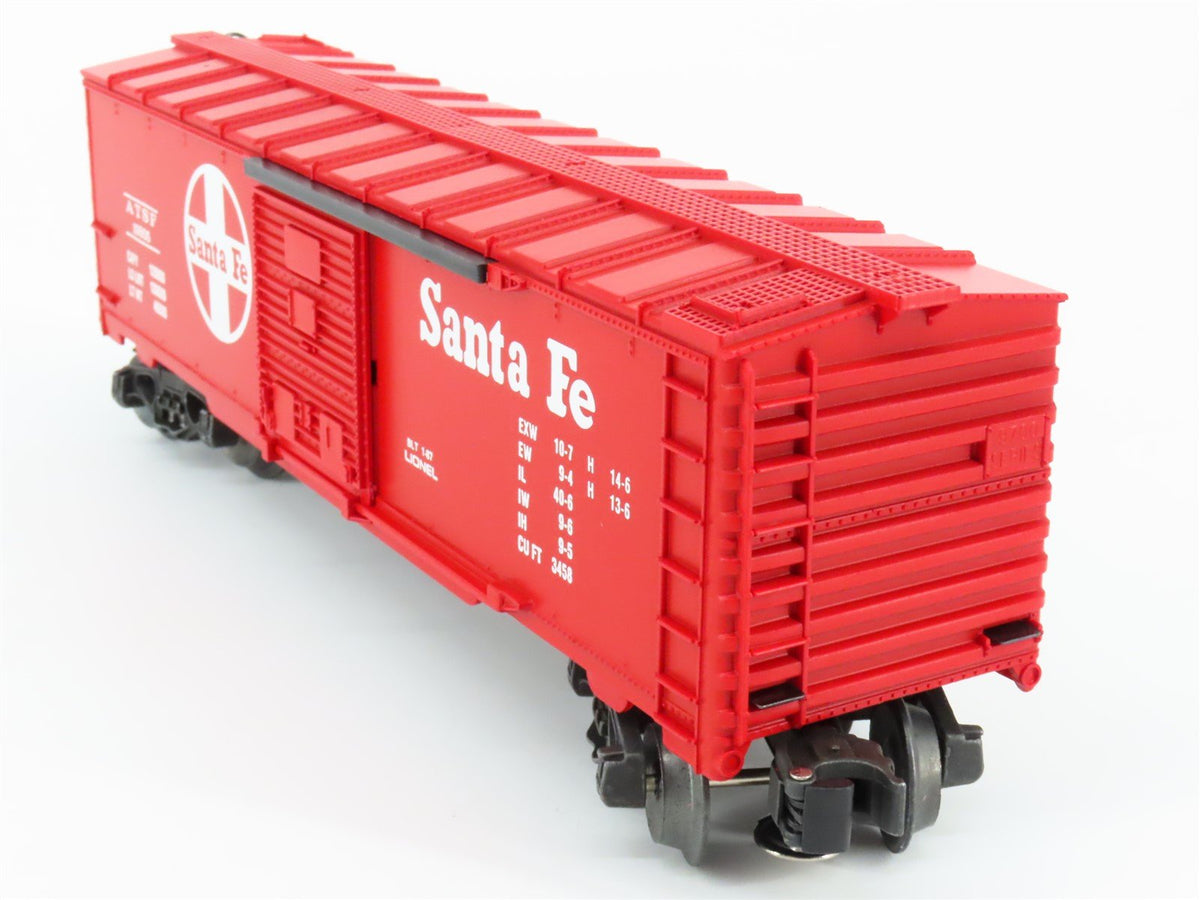 O Gauge 3-Rail Lionel 6-19805 ATSF Santa Fe Operating Box Car