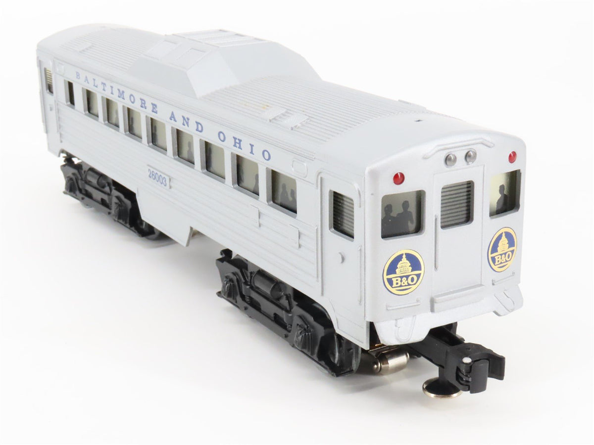 O Gauge 3-Rail K-Line K-26003 B&amp;O Baltimore &amp; Ohio Budd RDC Diesel - Unpowered