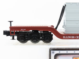 O Gauge 3-Rail MTH RailKing 30-8302 IC Depressed Center Flat Car w/ Transformer