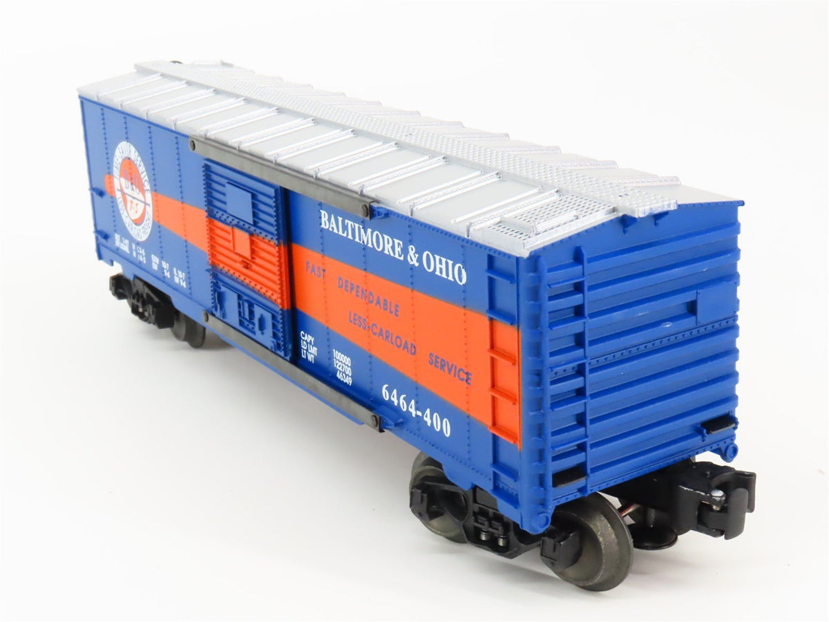 O Gauge 3-Rail Lionel 6-19292 NH, MKT, B&amp;O 6464 Boxcars 3-Pack - Series VI