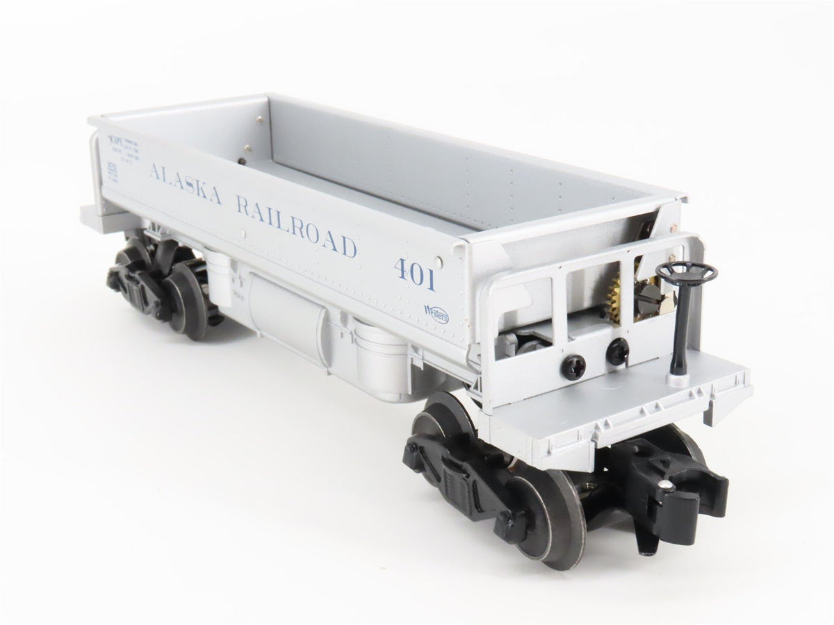 O Gauge 3-Rail Lionel 6-36765 ARR Alaska Operating Coal Dump Car #401 w/ Load