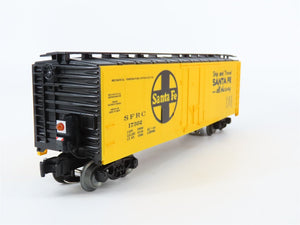 O Gauge 3-Rail Lionel #6-17302 SFRC Santa Fe Reefer #17302 w/ E.T.D.