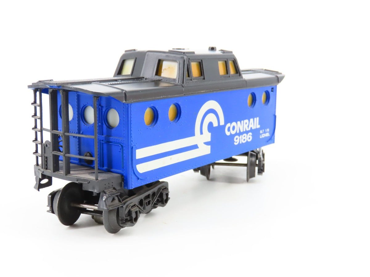 O Gauge 3-Rail Lionel #6-9186 CR Conrail Lighted Caboose #9186