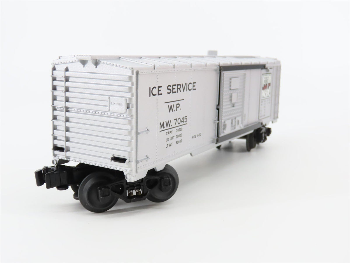 O Gauge 3-Rail Lionel #6-36735 WP &quot;Feather River Route&quot; Ice Car w/ Ice Blocks