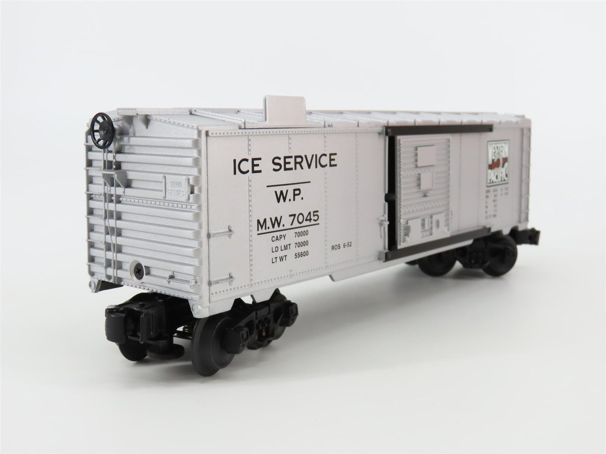 O Gauge 3-Rail Lionel #6-36735 WP &quot;Feather River Route&quot; Ice Car w/ Ice Blocks