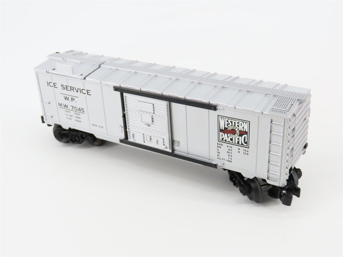 O Gauge 3-Rail Lionel #6-36735 WP &quot;Feather River Route&quot; Ice Car w/ Ice Blocks