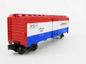 O Gauge 3-Rail Lionel #6-9803 JWAX Johnson Wax Box Car #9803