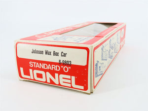 O Gauge 3-Rail Lionel #6-9803 JWAX Johnson Wax Box Car #9803