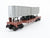 O Gauge 3-Rail Lionel #6-9122 NP Northern Pacific Flat Car #9122 w/ Vans