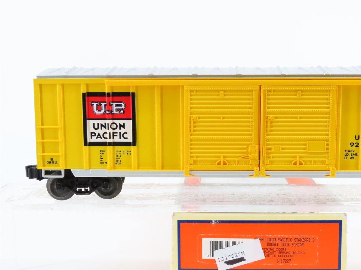 O Gauge 3-Rail Lionel 6-17227 UP Union Pacific &quot;Automated Railway&quot; Box Car #9200