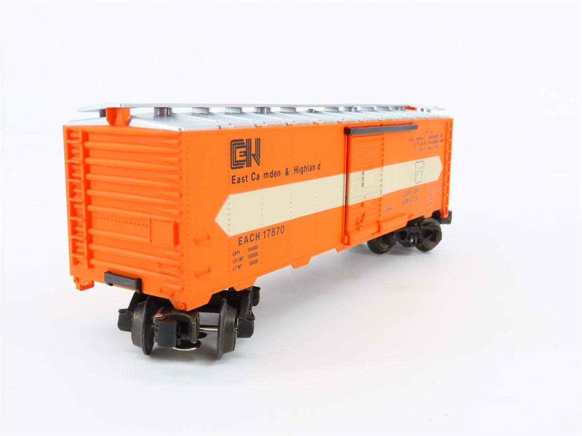 O Gauge 3-Rail Lionel #6-17870 EACH East Camden &amp; Highland LCCA Box Car