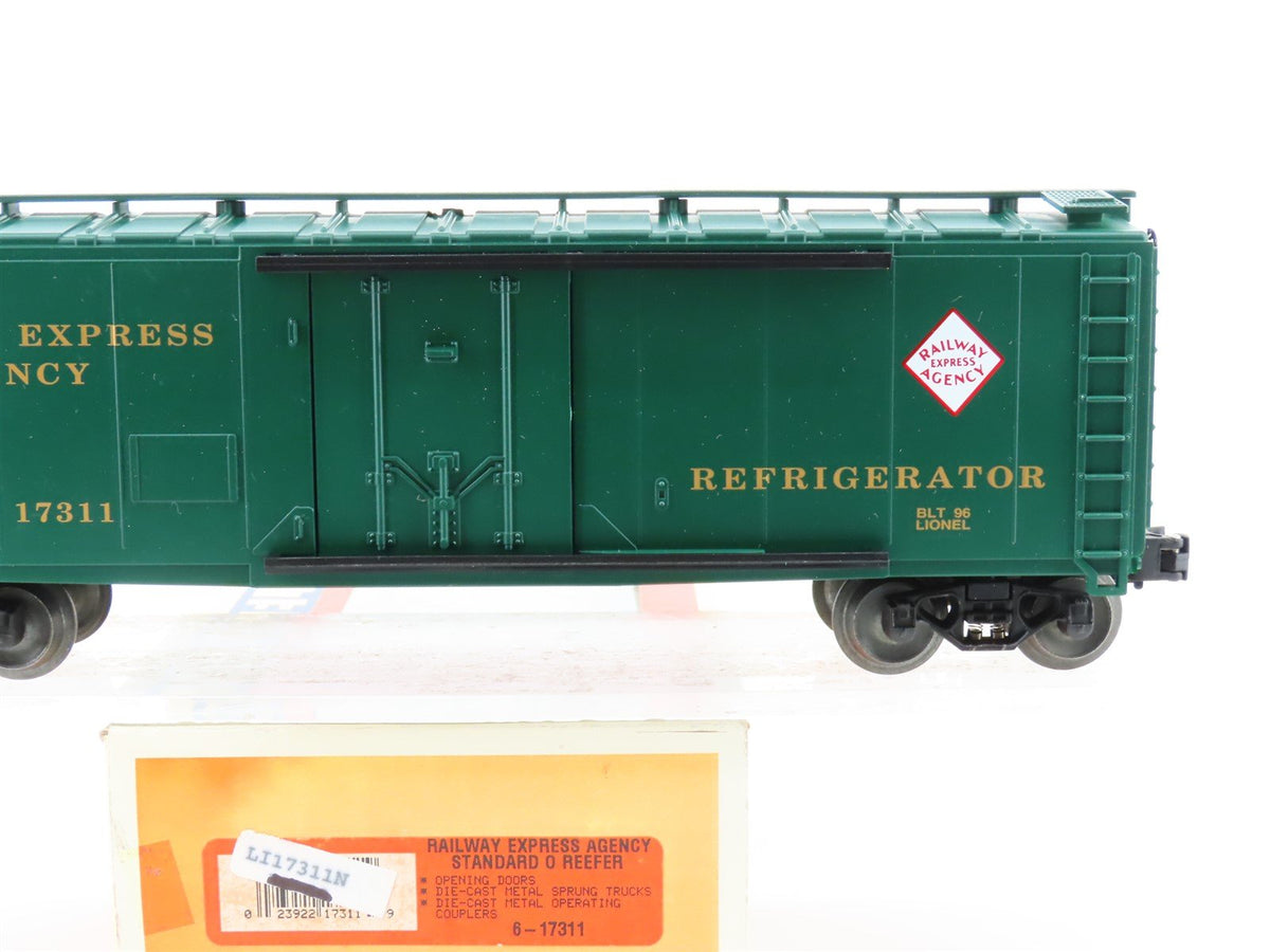 O Gauge 3-Rail Lionel #6-17311 REX Railway Express Agency Reefer #17311