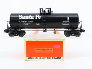 O Gauge 3-Rail Lionel 6-17900 ATSF Santa Fe Uni-Body Tank Car #17900