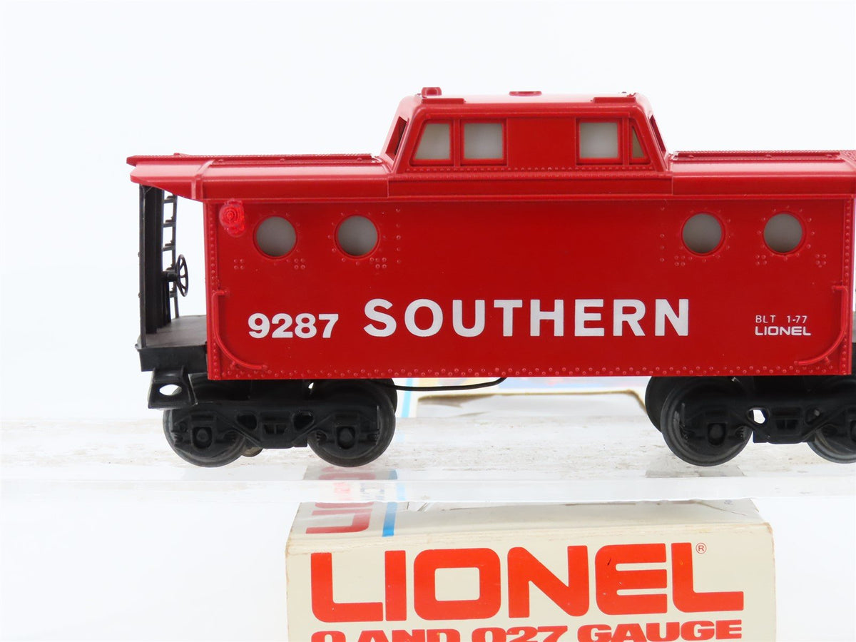 O/O27 Gauge 3-Rail Lionel #6-9287 SOU Southern Railway Caboose #9287