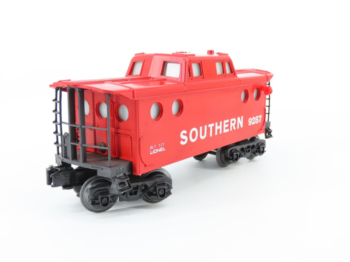 O/O27 Gauge 3-Rail Lionel #6-9287 SOU Southern Railway Caboose #9287