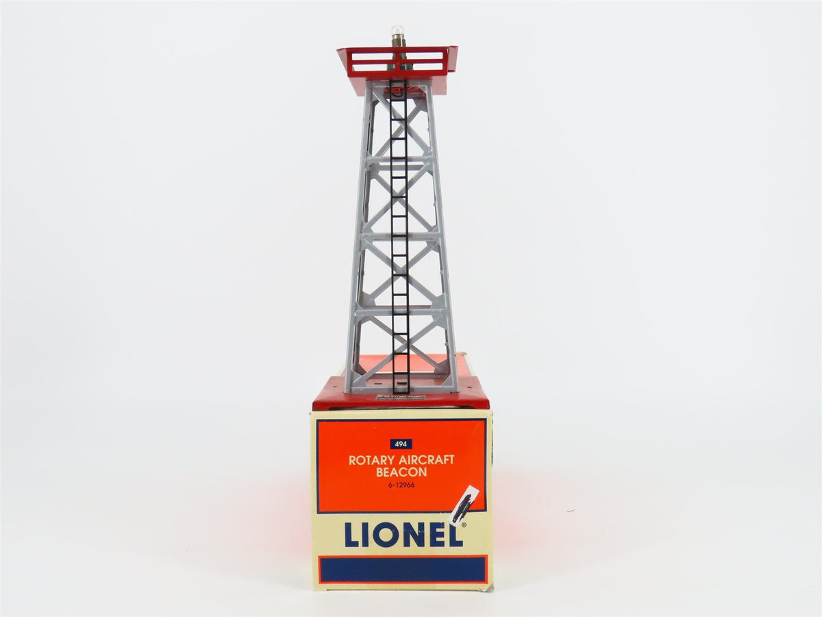 O 1/48 Scale Lionel 6-12966 Metal Operating Rotary Aircraft Beacon Tower