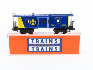 O Gauge 3-Rail Lionel #9317 ATSF Santa Fe Illuminated Bay Window Caboose