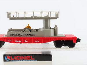 O Gauge 3-Rail Lionel 6-16618 ATSF Santa Fe Track Maintenance Car #16618