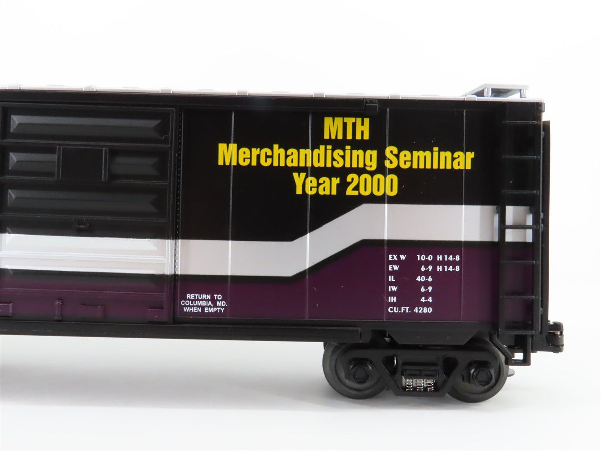 O Gauge 3-Rail MTH #20-93038 MTH Seminar 40&#39; Single Door Box Car #2000