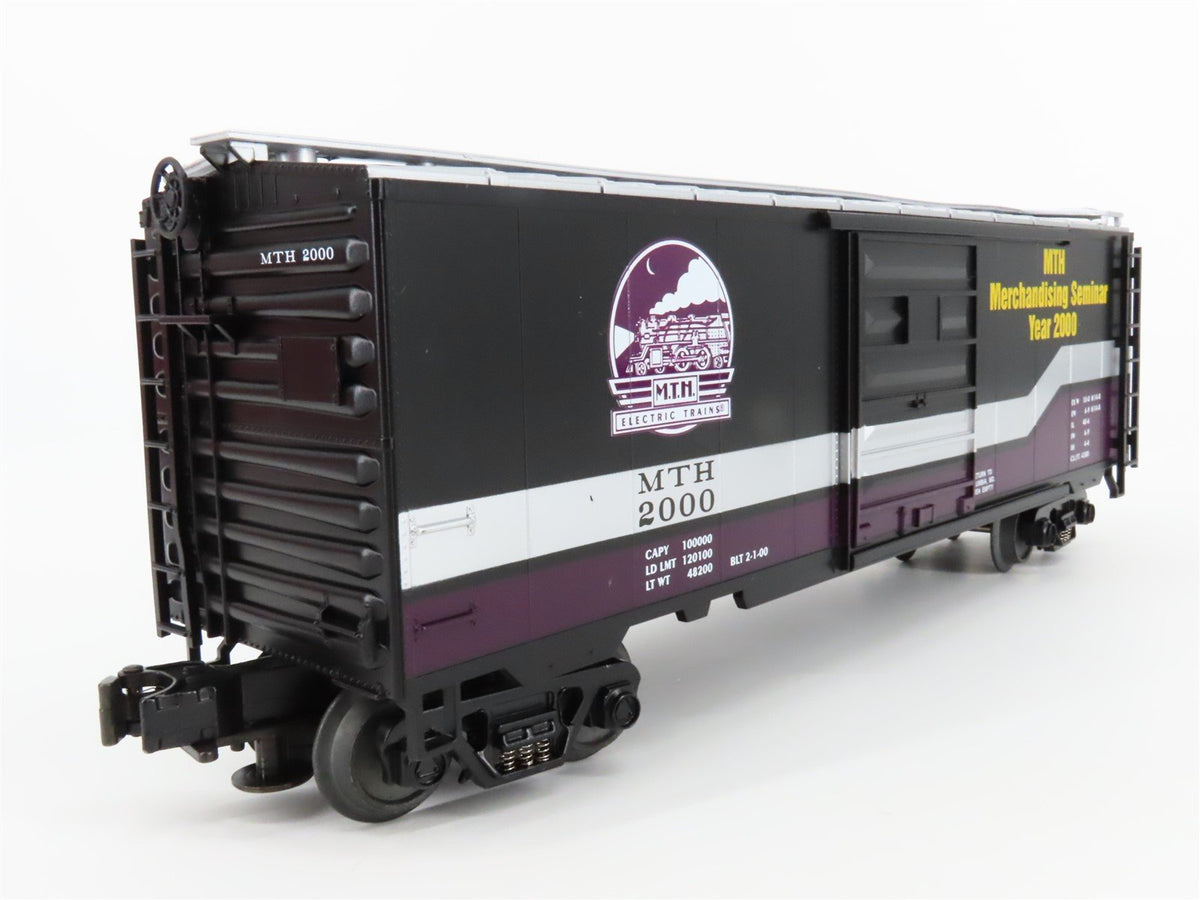 O Gauge 3-Rail MTH #20-93038 MTH Seminar 40&#39; Single Door Box Car #2000