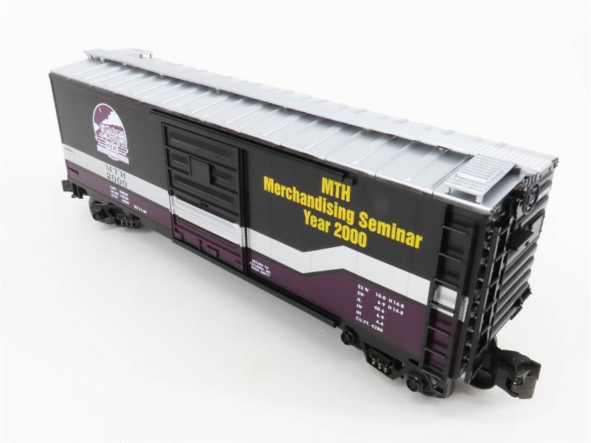 O Gauge 3-Rail MTH #20-93038 MTH Seminar 40&#39; Single Door Box Car #2000