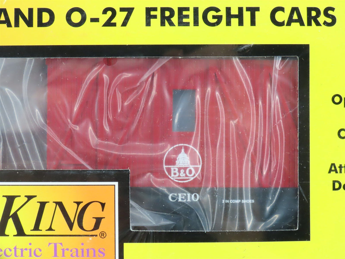 O Gauge 3-Rail MTH Rail King 30-79061 B&amp;O Baltimore &amp; Ohio Crane Tender - SEALED