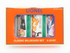 O 1/48 Scale Lionel #6-24187 Classic Billboard Set - SEALED