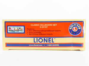 O 1/48 Scale Lionel #6-24187 Classic Billboard Set - SEALED