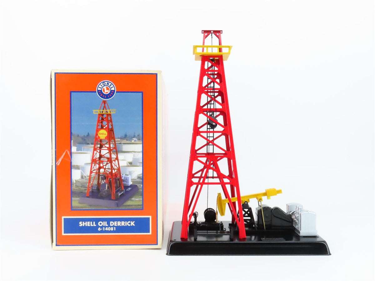 O 1/48 Scale Lionel 6-14081 Shell Oil Animated Oil Derrick &amp; Pumper #14081