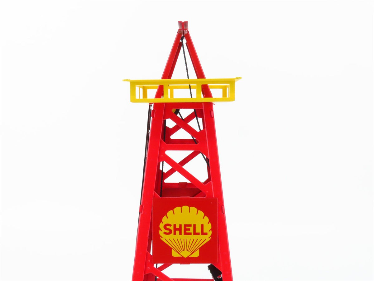 O 1/48 Scale Lionel 6-14081 Shell Oil Animated Oil Derrick &amp; Pumper #14081