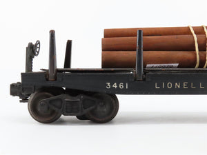 O Gauge 3-Rail Lionel 3461X Lionel Lines Automatic Lumber Car #3461